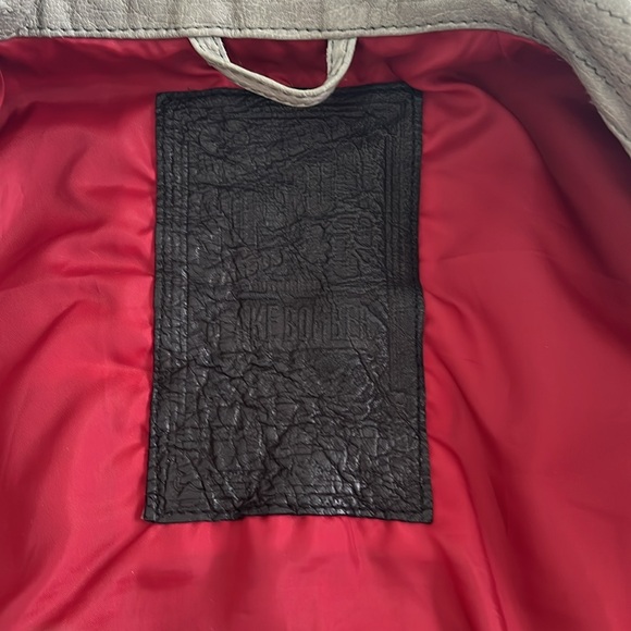 Superdry real leather bomber jacket size small - Picture 11 of 16